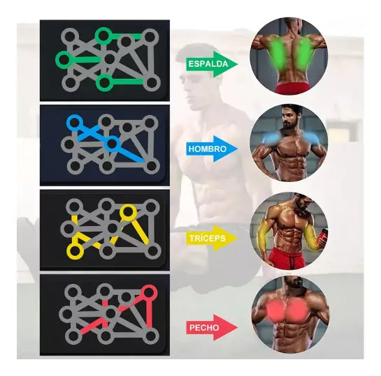 TABLA PUSH UP FLEXIONES